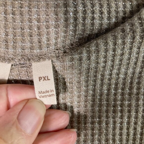 Womens Soft Surroundings Melin Waffle Pullover PXL NWT - Picture 8 of 10